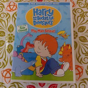 Harry & His Bucket Full of Dinosaurs - Play Make Believe - w/Booklet - 2014 DVD